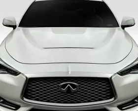 2017-2022 Infiniti Q60 Duraflex GTS Look Hood - 1 Piece
