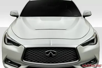 2017-2022 Infiniti Q60 Duraflex GTS Look Hood - 1 Piece - 116717