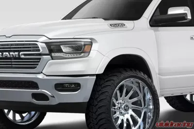 2019-2023 Dodge Ram Duraflex 4.5" Off Road Bulge Front Fenders - 2 Piece - 116729