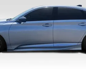 2018-2022 Honda Accord Duraflex J Spec Side Skirts Rocker Panels - 2 Piece