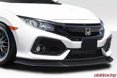 2017-2021 Honda Civic HB Duraflex Type G Front Lip Under Spoiler - 1 Piece - 116759