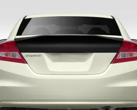 2012-2015 Honda Civic 2DR Duraflex KMZ V2 Rear Wing Spoiler - 1 Piece