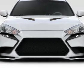 2013-2016 Hyundai Genesis Coupe Duraflex Cyborg Front Bumper Cover - 1 Piece