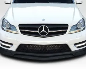 2012-2014 Mercedes C63 W204 Duraflex RSpec Front Lip Under Spoiler - 1 Piece
