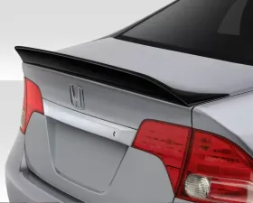2006-2011 Honda Civic 4DR Duraflex KMZ Rear Wing Spoiler - 1 Piece