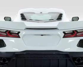 2020-2024 Chevrolet Corvette C8 Duraflex Gran Veloce Wicker Bill Rear Wing Spoiler - 1 Piece
