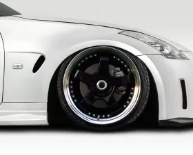 2003-2008 Nissan 350Z Z33 Duraflex Indy Front Fenders - 2 Piece