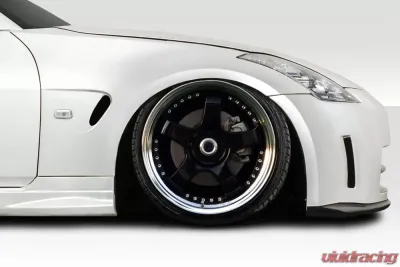 2003-2008 Nissan 350Z Z33 Duraflex Indy Front Fenders - 2 Piece - 116839