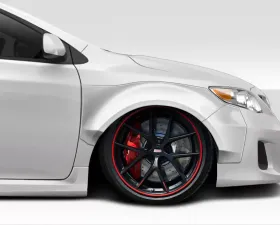 2009-2013 Toyota Corolla Duraflex CPR Front Fender Flares - 4 Piece