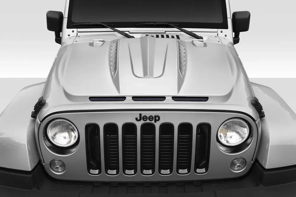 2019-2023 Jeep Wrangler JL Gladiator JT Duraflex Beast Hood - 1 Piece - 116864