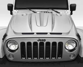 2019-2023 Jeep Wrangler JL Gladiator JT Duraflex Beast Hood - 1 Piece