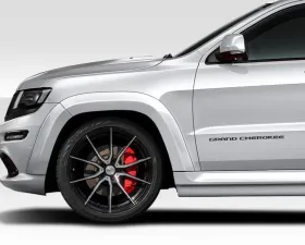 2011-2022 Jeep Grand Cherokee Duraflex Power Front Fender Flares - 4 Piece