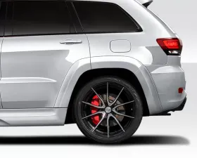 2011-2022 Jeep Grand Cherokee Duraflex Power Rear Fender Flares - 6 Piece