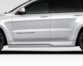2011-2022 Jeep Grand Cherokee Duraflex Power Side Skirts - 2 Piece