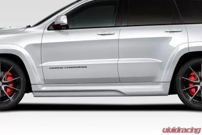 2011-2022 Jeep Grand Cherokee Duraflex Power Side Skirts - 2 Piece - 116868