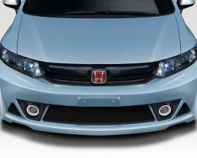2012-2014 Honda Civic 2dr Duraflex MR Front Bumper - 1 Piece