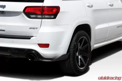 2011-2022 Jeep Grand Cherokee SRT Duraflex ProAm Rear Bumper Add Ons - 2 Piece - 116907