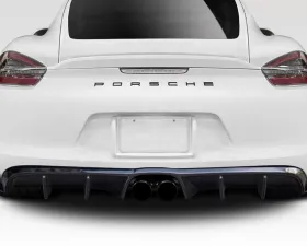 2014-2016 Porsche Cayman Duraflex Motox Rear Diffuser - 3 Piece