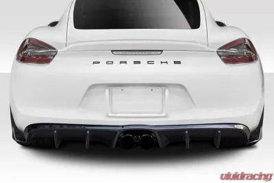 2014-2016 Porsche Cayman Duraflex Motox Rear Diffuser - 3 Piece - 116911