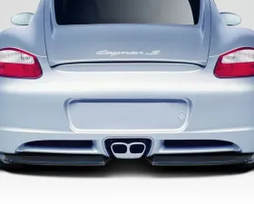 2006-2010 Porsche Cayman Duraflex Motox Rear Lip Under Spoiler - 2 Piece