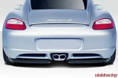 2006-2010 Porsche Cayman Duraflex Motox Rear Lip Under Spoiler - 2 Piece - 116919