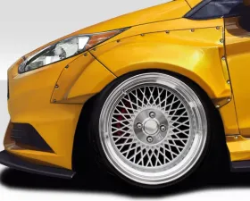 2014-2019 Ford Fiesta Duraflex CPR Wide Body 70MM Front Fender Flares - 4 Piece