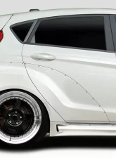 2014-2019 Ford Fiesta Duraflex CPR Wide Body 70MM Rear Fender Flares - 7 Piece                                     - 116926 - Image 17