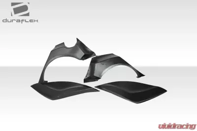 2014-2019 Ford Fiesta Duraflex CPR Wide Body 70MM Rear Fender Flares - 7 Piece - 116926
