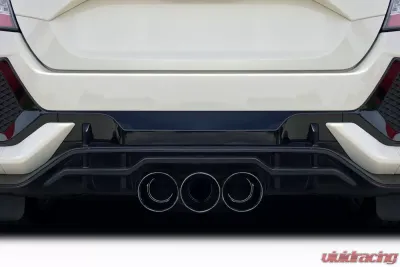 2017-2020 Honda Civic TypeR Duraflex BZ Rear Bumper Add On - 1 Piece - 116932