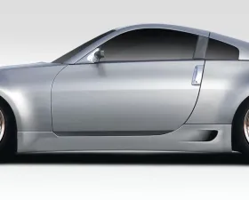 2003-2008 Nissan 350Z Z33 Duraflex G Force Side Skirt Rocker Panels - 2 Piece