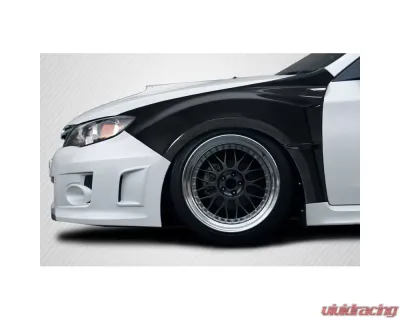2008-2014 Subaru Impreza WRX STI 2011-2014 Impreza WRX Carbon Creations VRS 8MM Front Fenders - 2 Piece - 116957