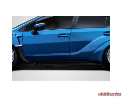 2015-2021 Subaru WRX STI Carbon Creations VRS Wide Body Side Skirt Rocker Panels - 6 Piece - 116963