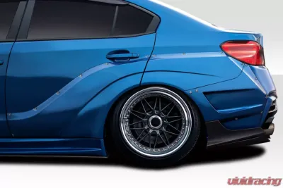 2015-2021 Subaru WRX STI Duraflex VRS Wide Body Rear Fender Flares - 9 Piece - 116964