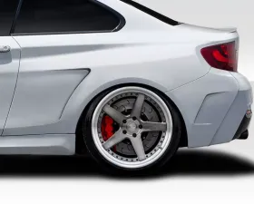 2014-2021 BMW 2 Series F22 Duraflex MHR Wide Body Rear Fender Flares - 5 Piece ( M Sport Only )