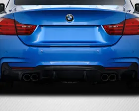 2014-2020 BMW 4 Series F32 Carbon Creations 3DS Rear Diffuser - 1 Piece ( M Sport Bumper Only )