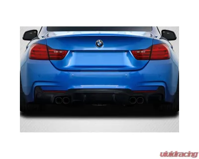 2014-2020 BMW 4 Series F32 Carbon Creations 3DS Rear Diffuser - 1 Piece ( M Sport Bumper Only ) - 116992