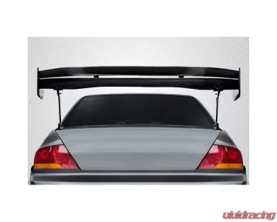 2002-2007 Mitsubishi Lancer 2003-2006 Mitsubishi Lancer Evolution 8 9 Carbon Creations VTX Trunk Lid Spoiler - 5 Piece - 116994