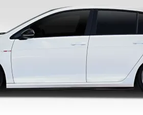 2015-2021 Volkswagen Golf | GTI Duraflex RZ Side Skirt Splitters - 2 Piece