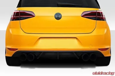 2015-2021 Volkswagen Golf R Duraflex RZ Rear Diffuser - 1 Piece - 116999