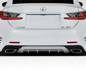 2015-2018 Lexus RC Series RC200T RC350 Duraflex SBZ Rear Diffuser - 1 Piece