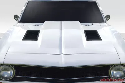1967-1969 Chevrolet Camaro Duraflex GT1 Hood Vents - 2 Piece - 117020