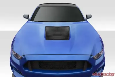 2015-2023 Ford Mustang GT350 / 2005-2013 Chevrolet Corvette C6 Duraflex GT1 Center Hood Vent - 1 Piece - 117022