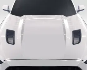 2015-2023 Ford Mustang GT350 Duraflex GT1 Side Hood Vents - 2 Piece