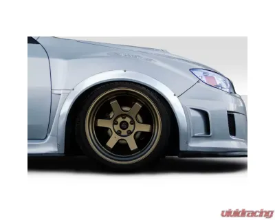 2011-2014 Subaru Impreza WRX STI 4DR Duraflex Rally Front Fender Flares - 2 Pieces - 117041
