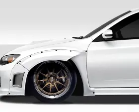 2011-2014 Subaru WRX STI 4DR Duraflex MTR Wide Body Front Fender Flares - 4 Piece (Note: can fit wheels 4