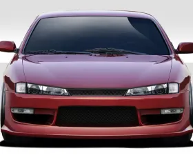 1997-1998 Nissan 240SX S14 Duraflex Super Drift Front Bumper Cover - 1 Piece