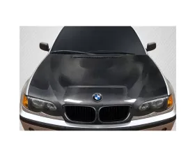 2002-2005 BMW 3 Series E46 4DR Carbon Creations GTS Look Hood - 1 Piece