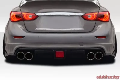 2014-2018 Infiniti Q50 Duraflex Bltz Rear Diffuser - 1 Piece - 117097