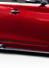 2014-2018 Infiniti Q50 Duraflex Bltz Side Skirts- 2 Piece                                     - 117098 - Image 2