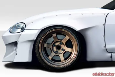 1999-2005 Mazda Miata Duraflex RBS Wide Body Front Fender Flares - 2 Piece (+70 MM) - 117101